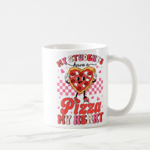 Valentinstag Meine Schüler haben eine Pizza von me Kaffeetasse
