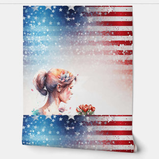 Valentinstag mit Patriotischem Flair Tapete