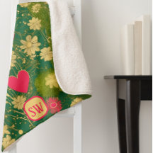 Valentinstag, Monogramm, Moos