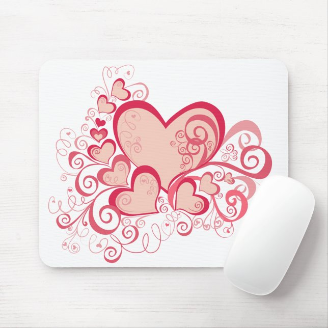 Valentinstag Mousepad (Mit Mouse)