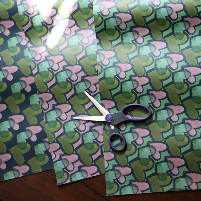 Valentinstag niedlich Valentine Valentine Geschenkpapier Set (Von Creator hochgeladen)