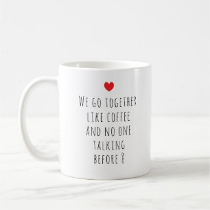 Valentinstag Niedlicher romantischer Freund Kaffeetasse