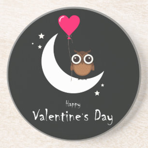 Valentinstag Niedliches Schaf Getränkeuntersetzer