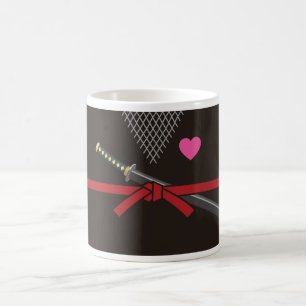Valentinstag Ninja Kaffeetasse
