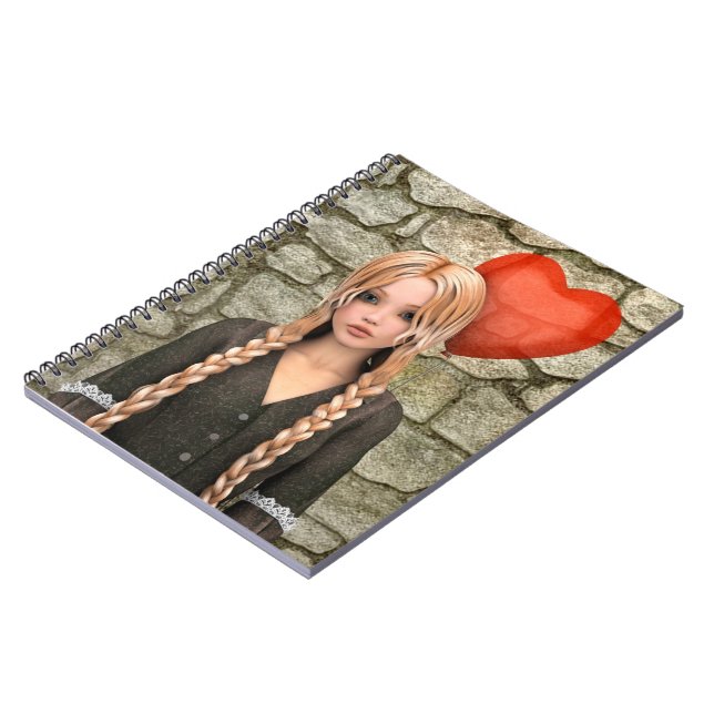 Valentinstag Notizblock (Linke Seite)