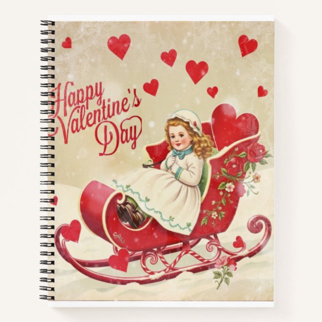Valentinstag Notizbuch (Vorderseite)