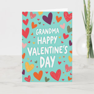 Valentinstag Oma Liebeskarte Karte