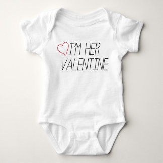 Valentinstag Onsie Baby Strampler