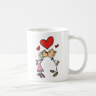 Valentinstag-Paare Kaffeetasse
