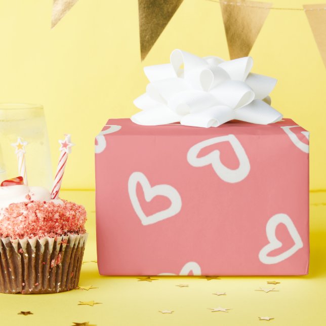 Valentinstag Packpapier (Geburtstagsparty)