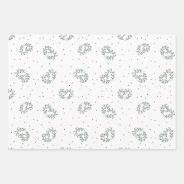 Valentinstag, Packpapier, nahtloses Muster Geschenkpapier Set