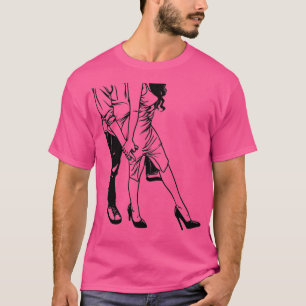 Valentinstag Paint Party Couple Single Fun Date T-Shirt