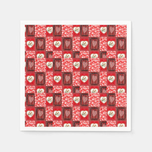 Valentinstag-Papier-Tischservietten Serviette