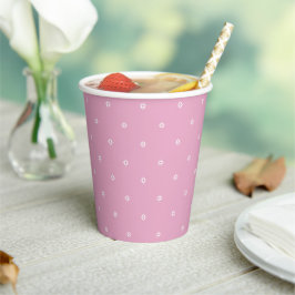Valentinstag-Papiertasse Pappbecher