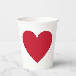 Valentinstag Pappbecher