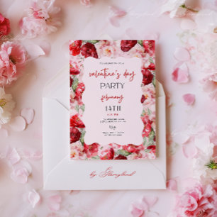 Valentinstag-Party-Einladung Einladung