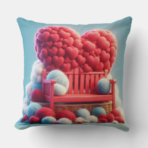 Valentinstag personalisierbares  kissen