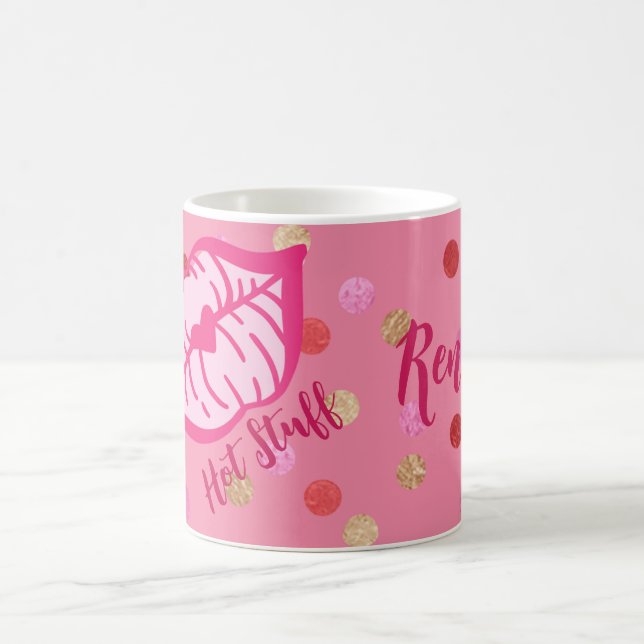 Valentinstag Personalisierte Tasse (Mittel)