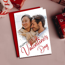 Valentinstag Personalisierter Herzinfarkt Karte