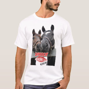 Valentinstag Pferde T-Shirt