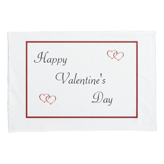 Valentinstag Pillowcases Kissenbezug (Vorderseite-Rechts)