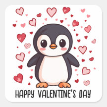 Valentinstag Pinguin
