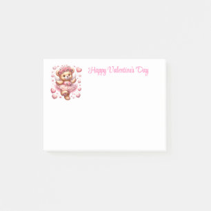 Valentinstag post-it klebezettel