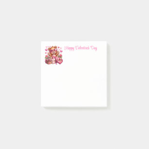 Valentinstag post-it klebezettel