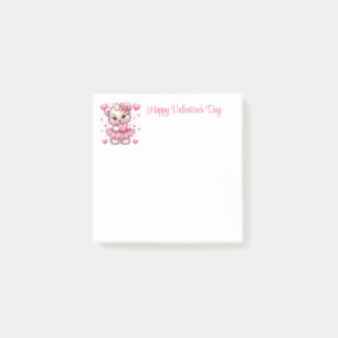 Valentinstag post-it klebezettel