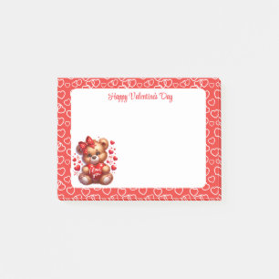 Valentinstag post-it klebezettel