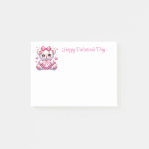 Valentinstag post-it klebezettel