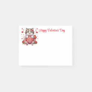 Valentinstag post-it klebezettel