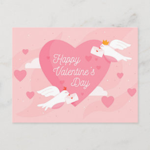 Valentinstag Postkarte