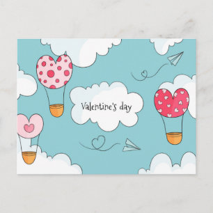 Valentinstag Postkarte