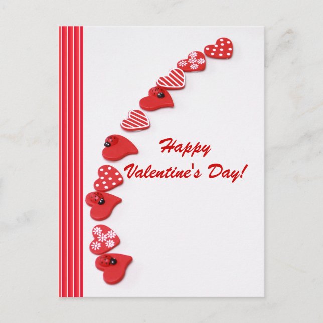 Valentinstag-Postkarte Feiertagspostkarte (Vorderseite)