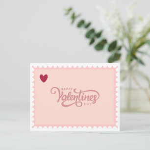 Valentinstag-Postkarte Postkarte