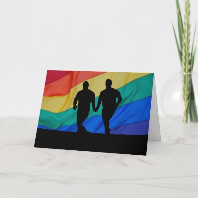 Valentinstag Pride Valentinstag Card Feiertagskarte (Vorderseite)