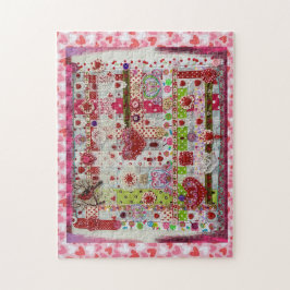 Valentinstag Puzzle Collage