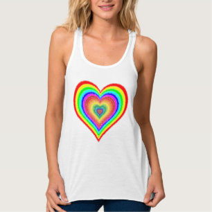Valentinstag Rainbow Liebe Symbol-25543 Tank Top