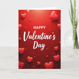Valentinstag Romantik Karte
