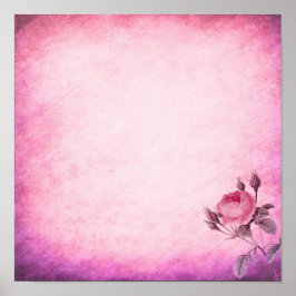 Valentinstag Rose Poster