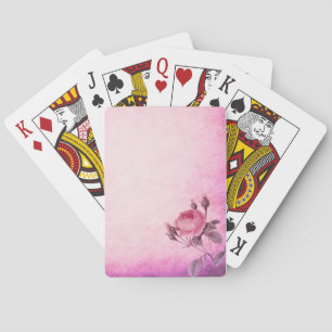 Valentinstag Rose Spielkarten