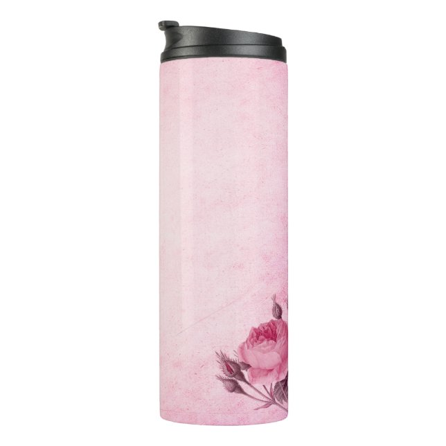 Valentinstag Rose Thermosbecher (Nach rechts gedreht)