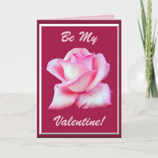 Valentinstag-Rosen-Karte Feiertagskarte