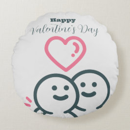 Valentinstag Rundes Kissen