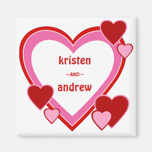 Valentinstag-Schatz-Magnet Magnet