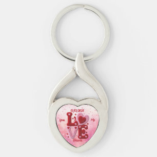 Valentinstag Schlüsselanhänger