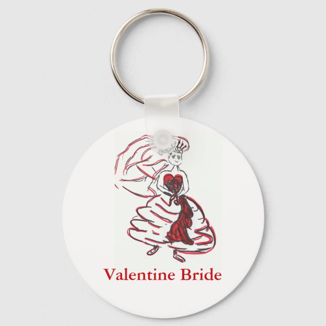 Valentinstag Schlüsselanhänger (Vorderseite)