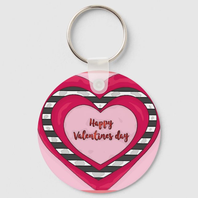 Valentinstag Schlüsselanhänger (Vorderseite)