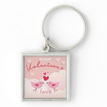 Valentinstag-Schlüsselanhänger 
